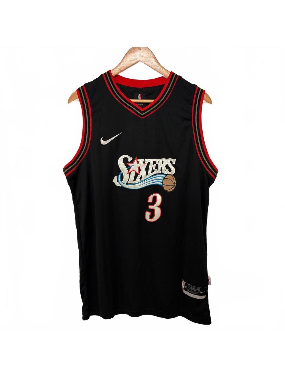 NBA Nike Allen Iverson Philadelphia 76ers Classis Edition Jersey Size XL